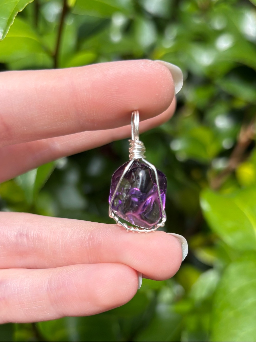Amethyst pendant
